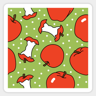 Apples with Polka Dots Sticker